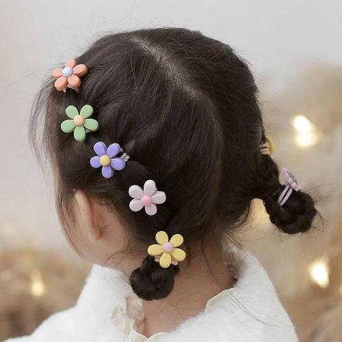 Korean style new children's hairband hair accessories small fresh and cute baby hair tie princess girl rubber band set