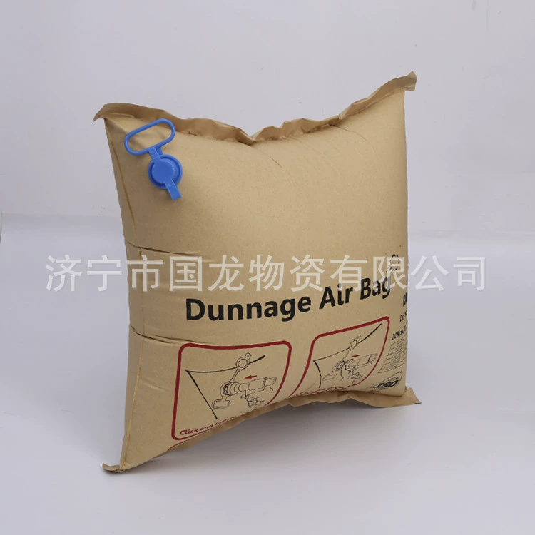 100*220 удобный надувной контейнер надувной мешок материал крафт-бумаги