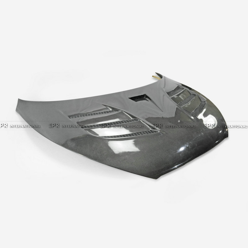 Suitable for Hyundai Veloster carbon fiber modification parts TYPEC multi-hole cooling engine hood