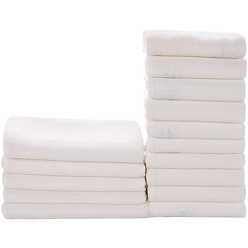Bamboo Fiber Diaper Baby Diaper Newborn Gauze Diaper Baby Meson Cloth Washable No Fluorescent Agent Wholesale
