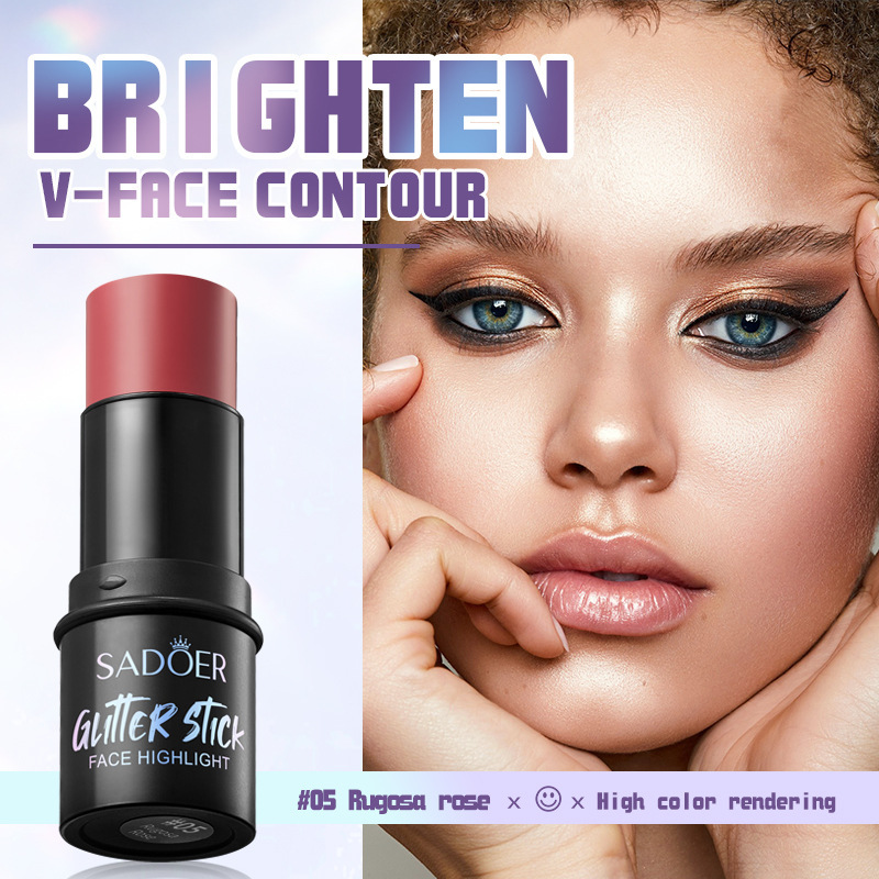 All English magic color makeup high-gloss stick SADOER makeup makeup high-gloss stick cross-border foreign trade wholesale