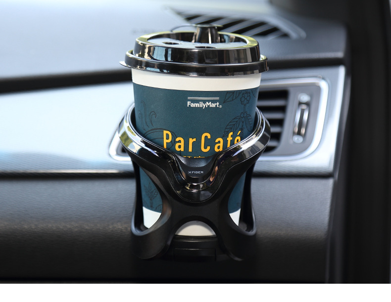 Japanese car water cup holder air conditioning air outlet cup holder with light storage rack tea cup holder cup holder multifunctional beverage holder