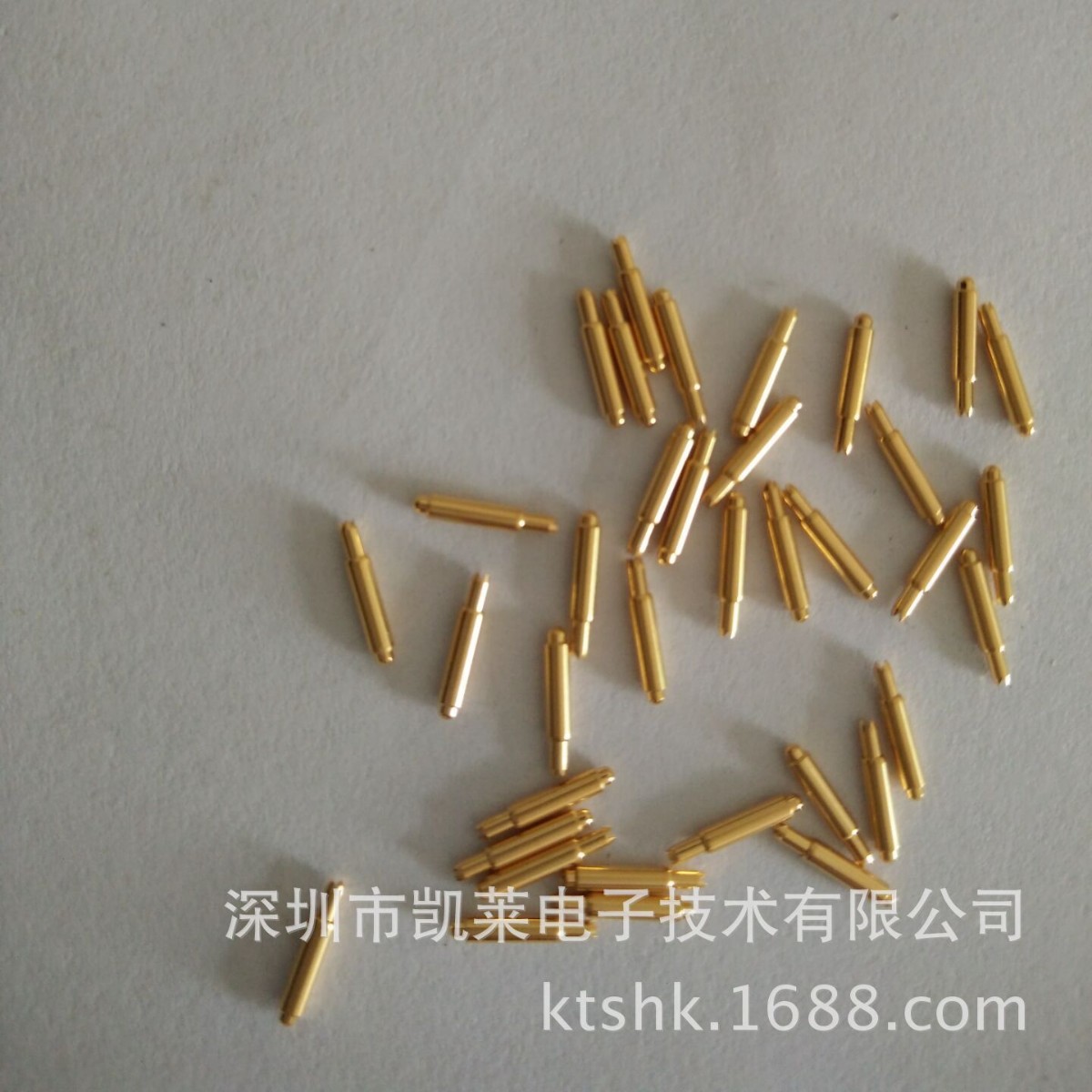 厂家现货直供kts081双头弹簧探针进口BGA高频半导体pogo pin批发