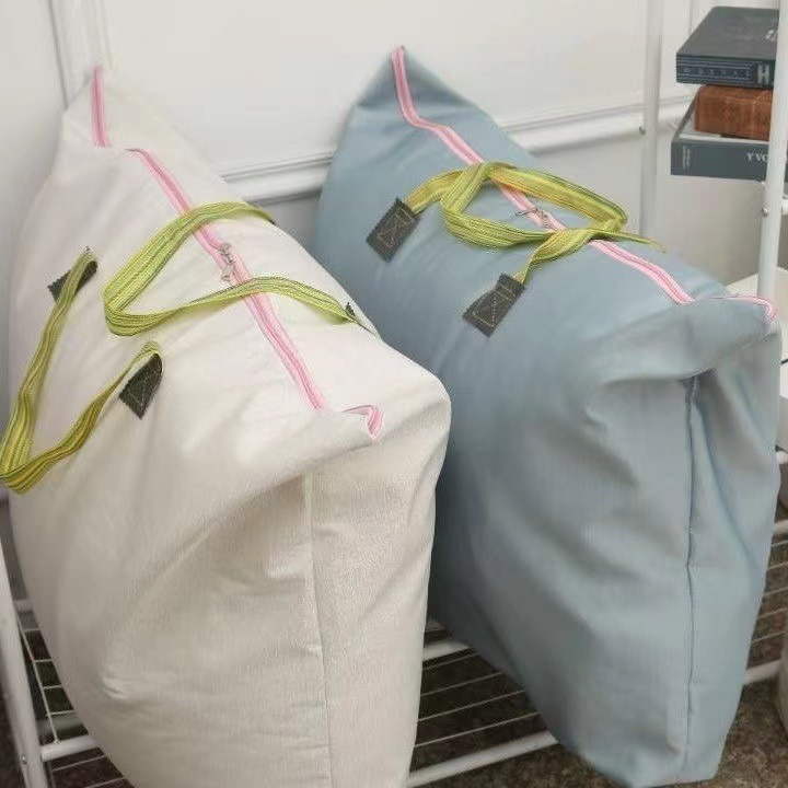 Empaquetado de equipaje artefacto edredón para estudiantes bolsa de almacenamiento impermeable de gran capacidad para estudiantes en casa temporada escolar impermeable y a prueba de humedad