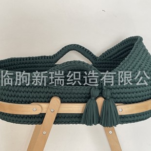 Amazon's Best Selling New Woven Baby Cradle Baby Diaper Changing Basket Soft and Comfortable Sleeping Basket Portable Basket