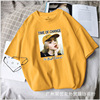 Large -size women's top cotton women's short -sleeved T -shirts one by one to send ten yuan, one -to -one volume model foreign trade