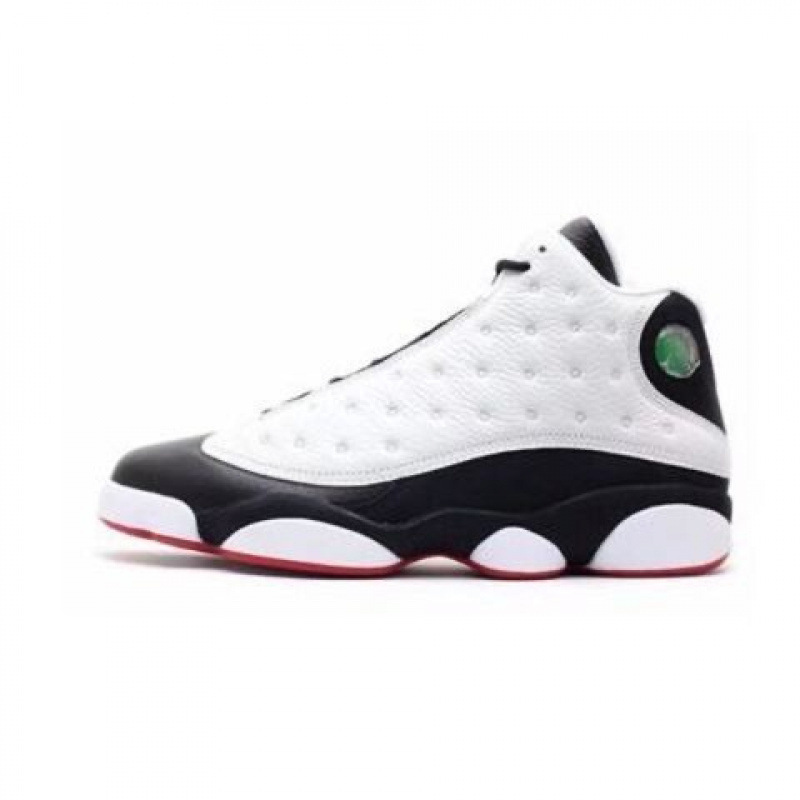 Putian Shoes Pure Original Aj13 Black and Red, Black and White Panda, White and Blue Obsidian, Joe 13 Basketball Shoes, Unisex Sports Shoes with Shock Absorption