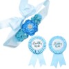 Yingying Party Acting Mom Daddy to Be Breast Breast Breast Flower Baby Shower Set to Decoration