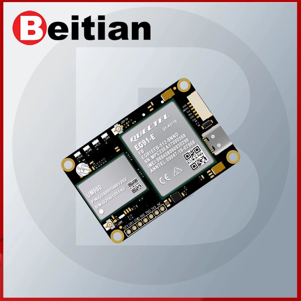 Модуль UM980 от Северной Небы + решение связи 4G + учетная запись Qianxun CORS RTK дифференциальная GNSS плата BG-348U