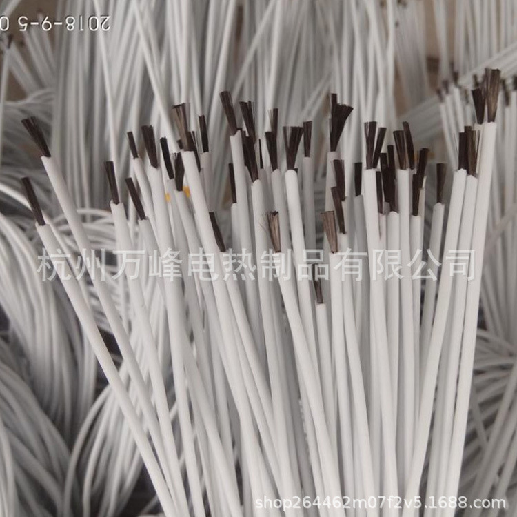 阻燃i硅胶发热线阻燃硅像胶加热线耐高温硅胶发热线