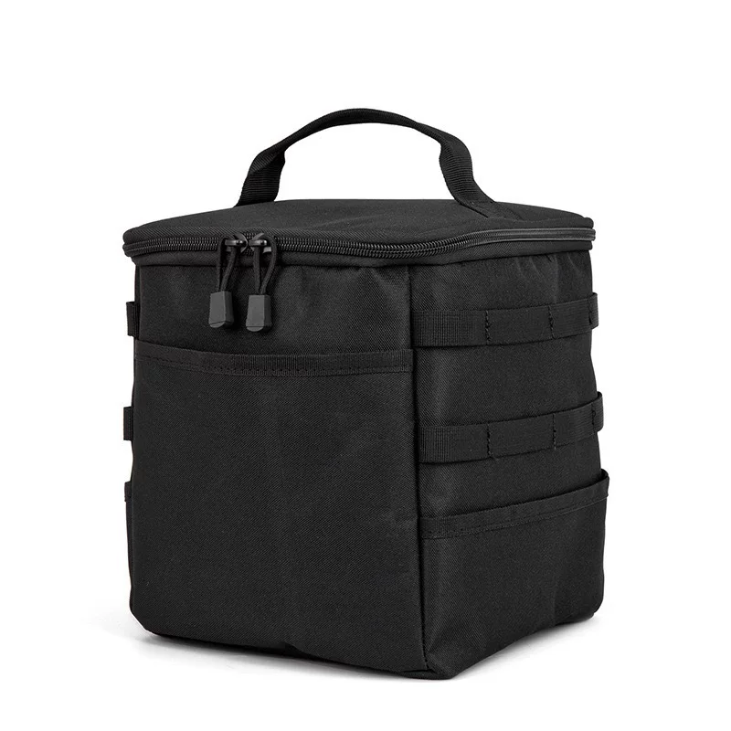 Tableware for camping, picnic bag, handheld organizer bag lightweight, collision protection
