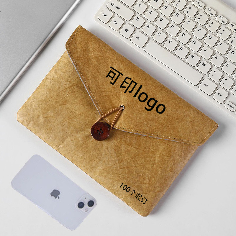 Niche Card Holder, High-Looking Laptop Bag, Waterproof and Wear-Resistant Cover-Type Clutch Bag, Tablet Non-Magnetic Inner Bag, Customized