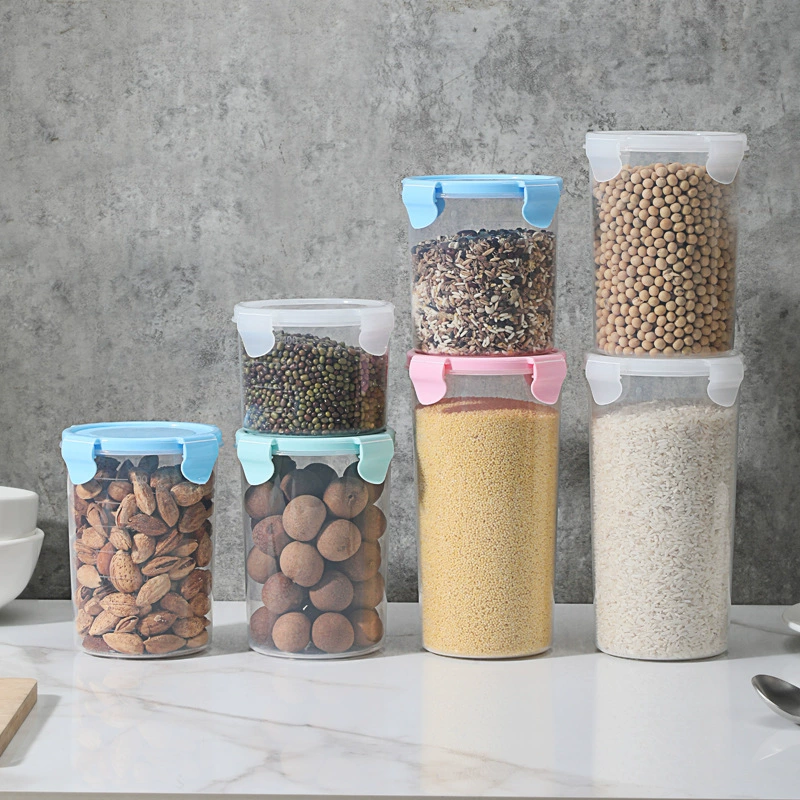 Высококачественные герметичные банки для пищевых продуктов, банки для хранения круп, банки для снеков, сухофруктов, банки для хранения мандариновой цедры, подарки