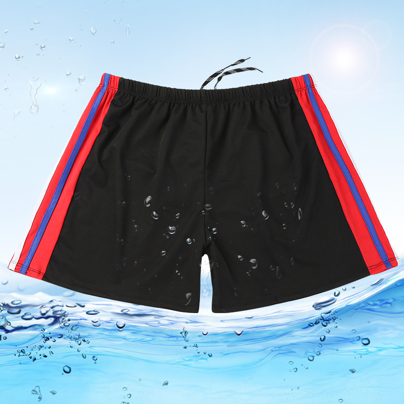 Bañador de los hombres más tamaño adulto moda Anti-vergüenza más pantalones cortos sueltos transpirables playa vacaciones playa bañador