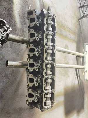 Source factory direct diesel engine 1HD cylinder head assembly six-cylinder cast iron cylinder head 1HD cylinder head assembly (Cylinder and parts)
