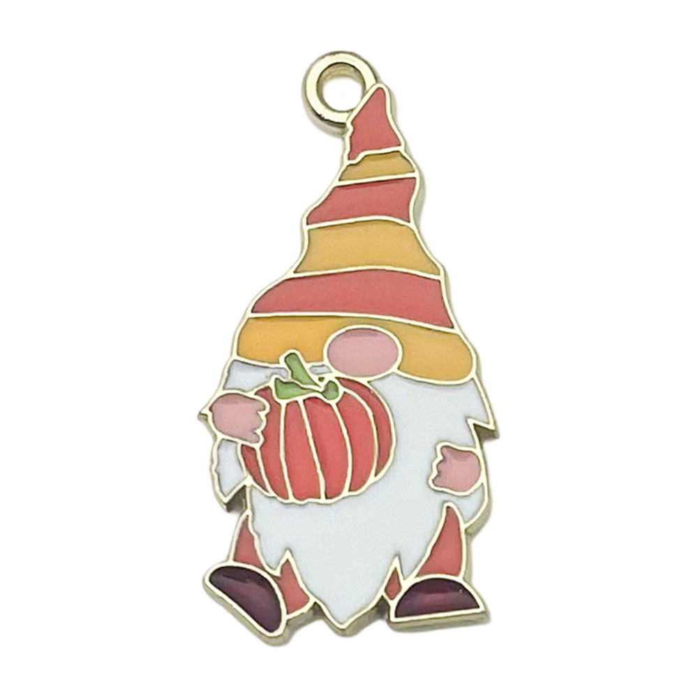 Conejo de huevo de Pascua transfronterizo Acción de gracias hoja de arce calabaza accesorios de bricolaje creativo llavero colgante pequeño