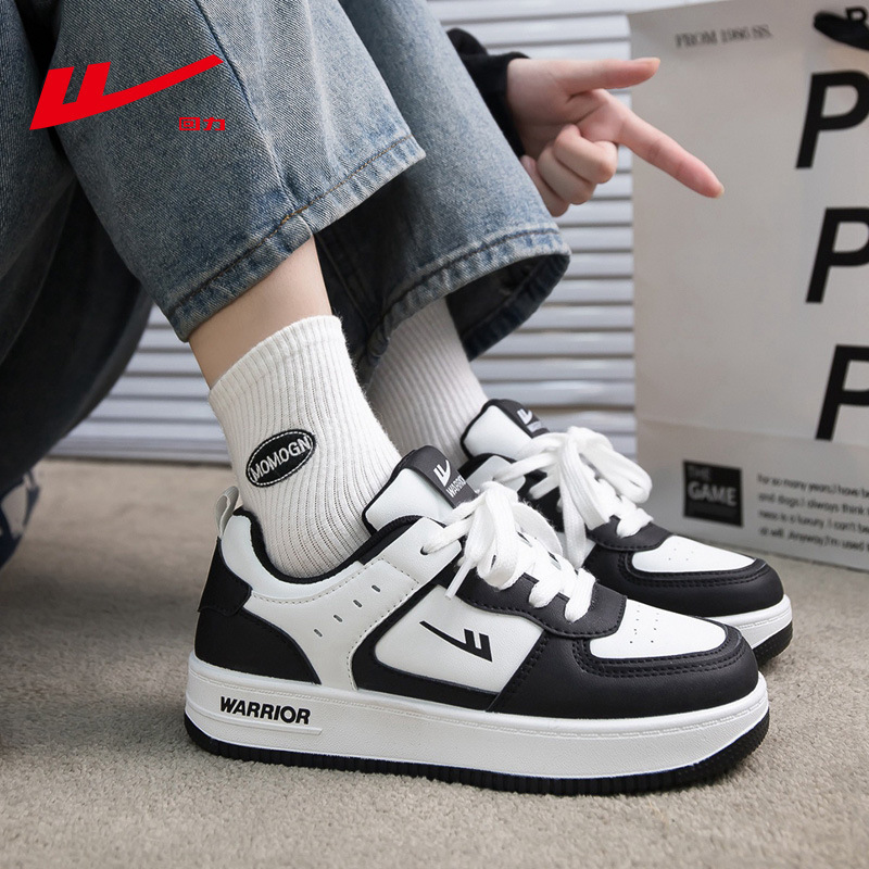 Pull Back Wxy(S)-4392Z Sneakers Couple 2025 Autumn New Genuine Trendyy Versatile Sports White Shoes (Magic