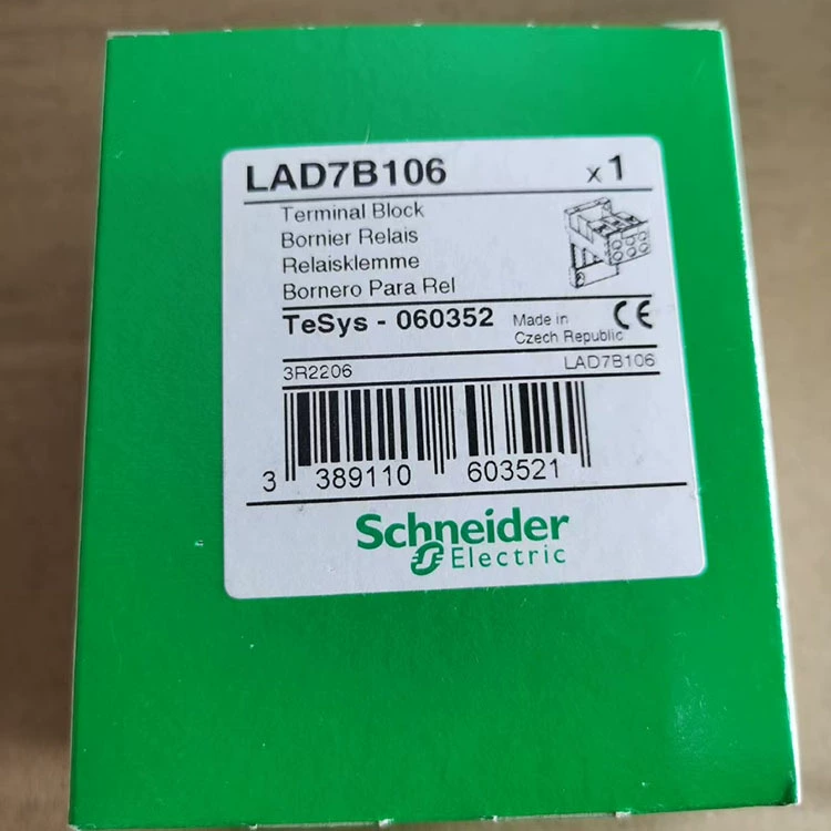 LAD7B106/LAD7B106C Шнайер/Немецкий тепловой перегрузки клеммный модуль реле новый оригинальный