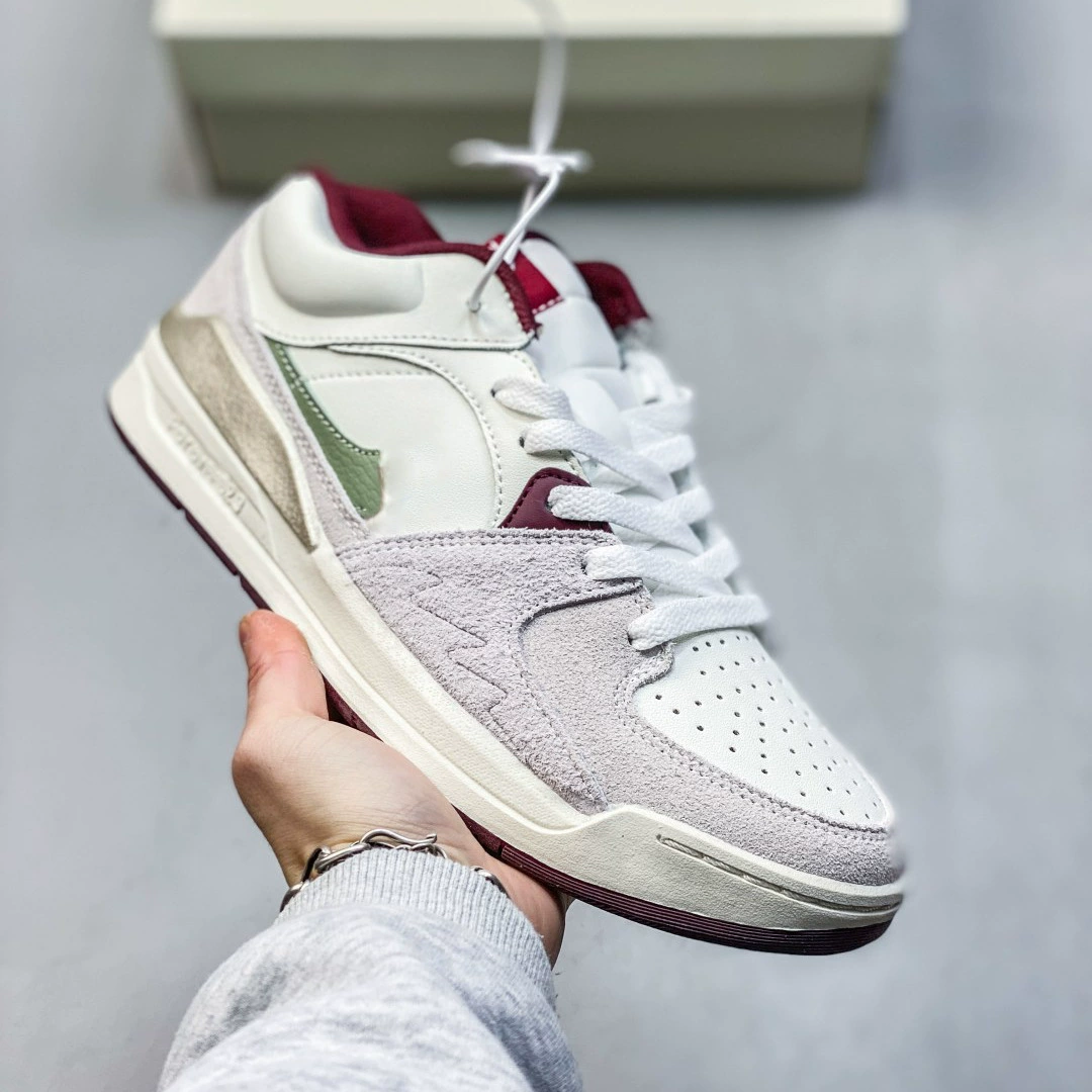 Pure Original Qiao 90 Sneakers Leather Suede Stitching Retro Skateboard Shoes Low-Top Fashion Versatile Couple Casual Sports Shoes