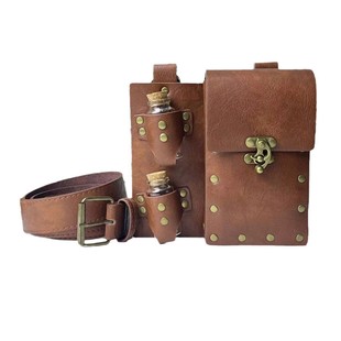 Amazon Steampunk Storage Bag Medieval Bag Belt Renaissance Cosplay Costume Accessories