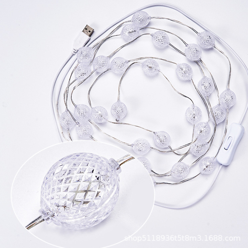 LED 모기 구충제 라이트 문자열 1 미터 10 조명