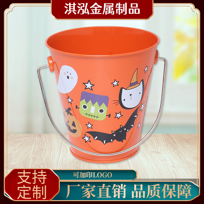 手提马口铁冰桶批发金属小铁桶酒吧啤酒桶水桶铁皮桶马口铁桶厂家