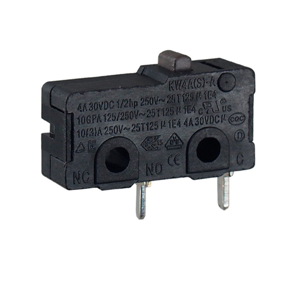 常开功能管状电机微动开关 10A250VAC 美规欧规韩国CQC认证齐全