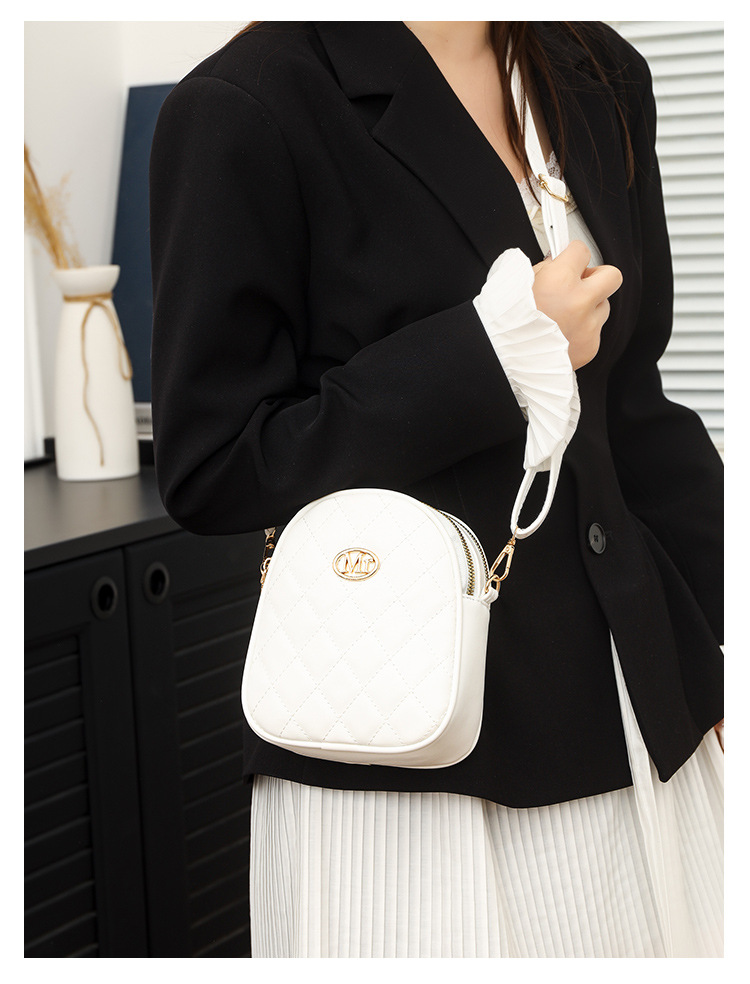 Portafogli per telefono in pelle PU leggera per donna Mini borse a tracolla anti-acqua Borse a tracolla alla moda Piccole borse per cellulari Portafogli_voghion.com