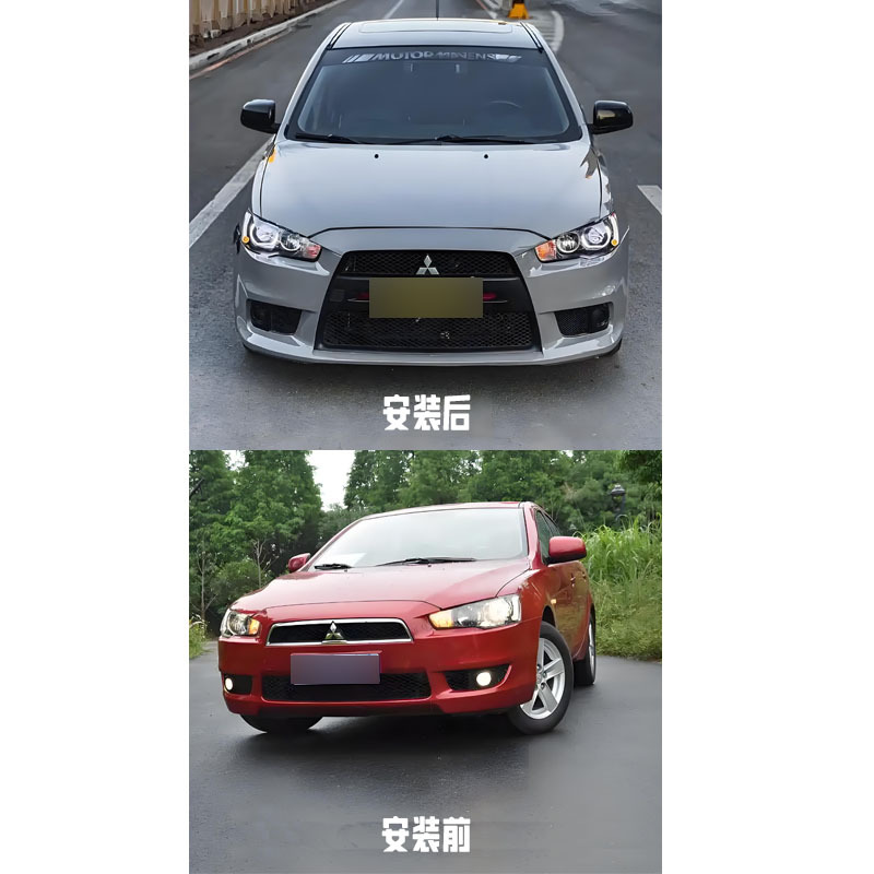 Front Bumper Body Kit for Mitsubishi Lancer EVO E10 - PP Material