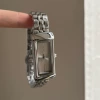 IEKE88150 slender rectangular/steel strip with silver strip and gray surface
