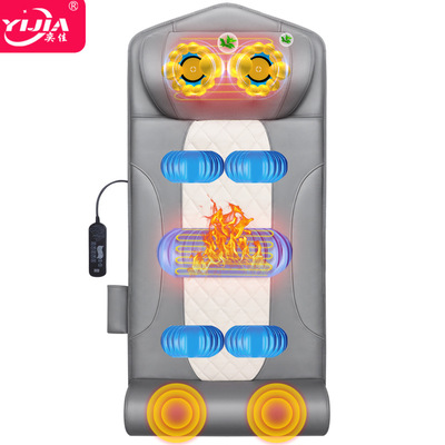 加工定制按摩墊頸揉捏按摩器全身按摩靠墊電動氣囊背腰部按摩床墊