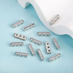 ����΢��ʯ���θ���ɢ�鶨λ���~�18K������ɫ�������diy���l