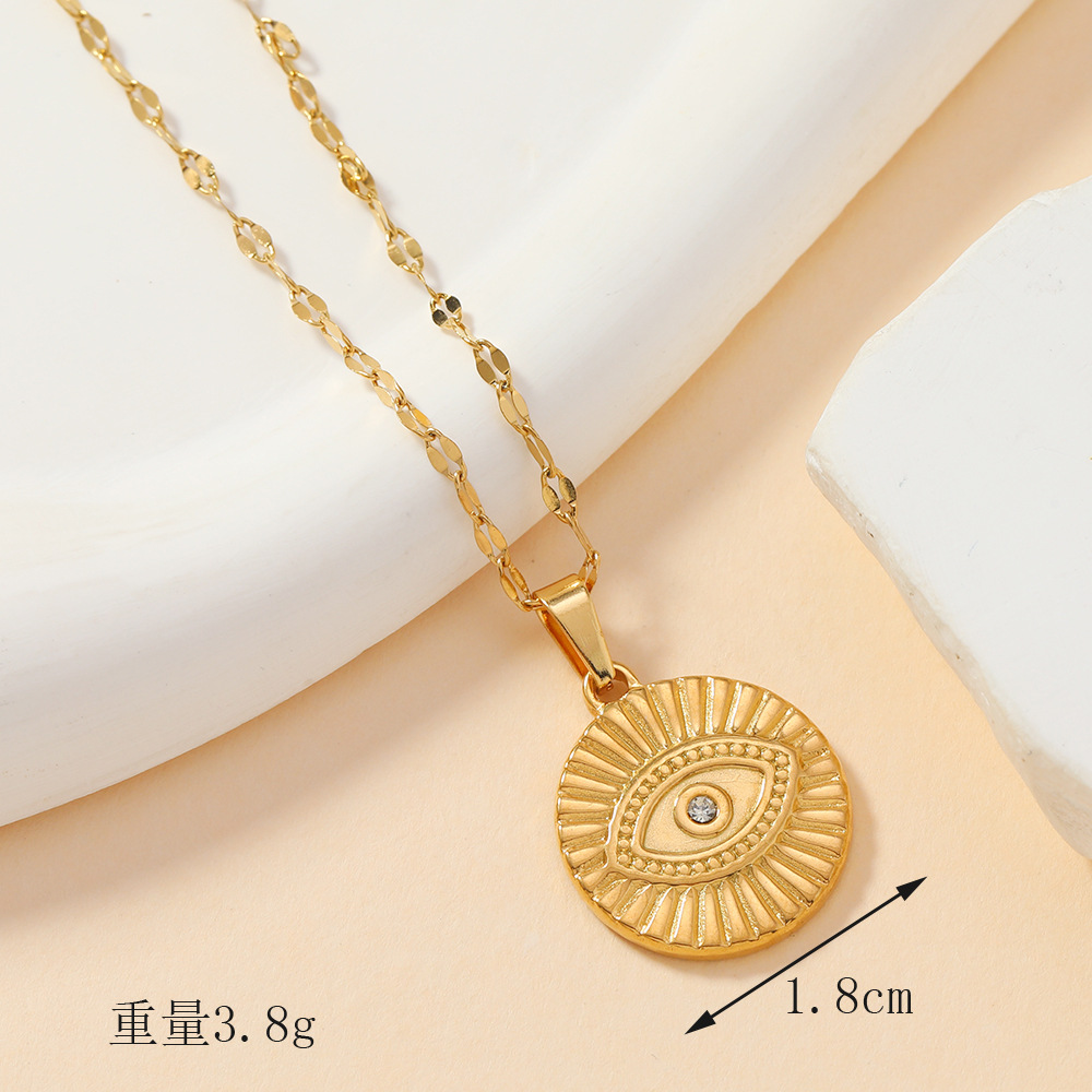 Colgante único pulsera de fundición de acero inoxidable transfronterizo accesorios de collar color salvaje estrella turquesa amor colgante de bricolaje