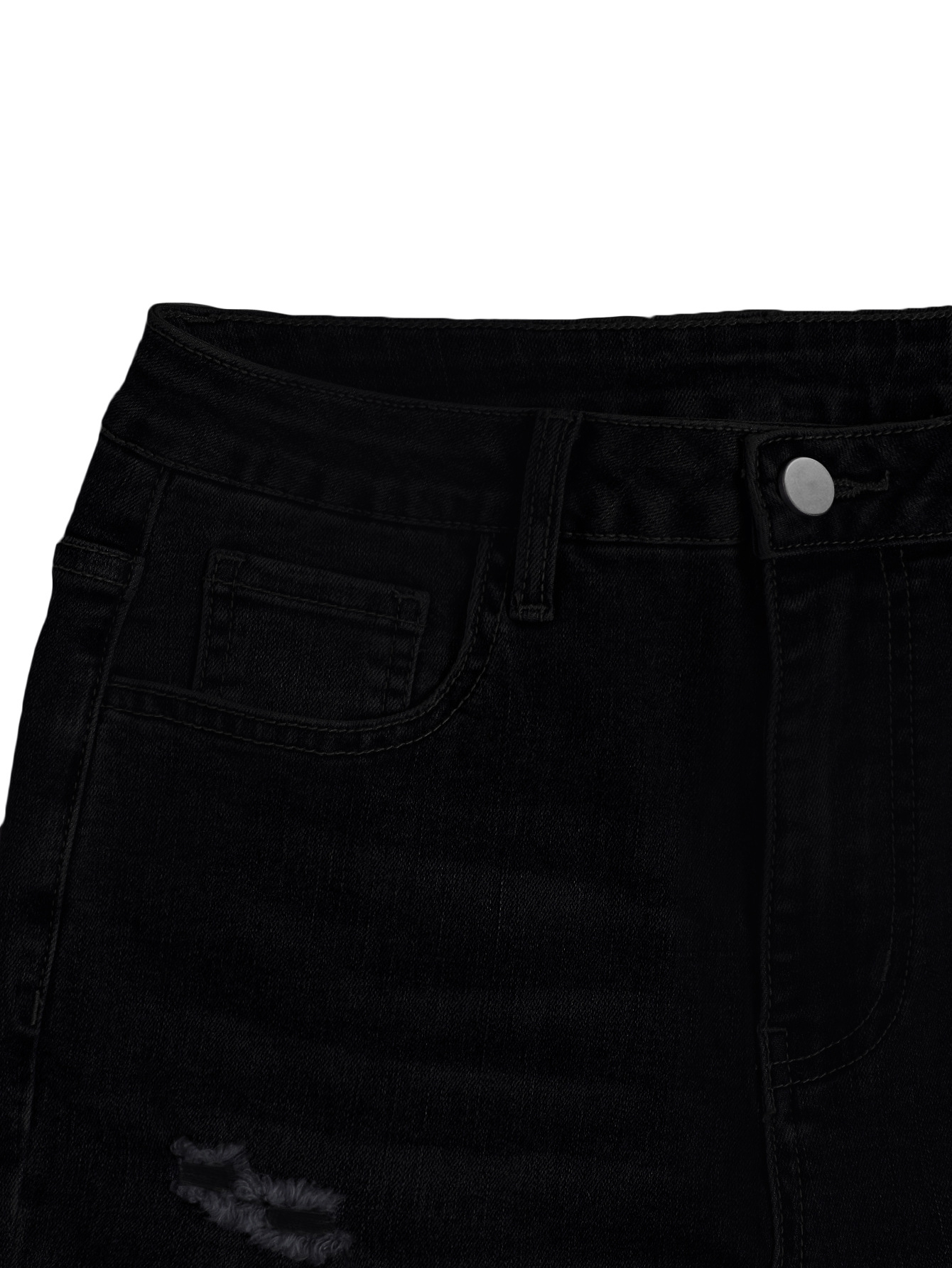 Women's Clothing Retro Denim Jeans For Women, Hot, High Waisted, Sexy, Hip Lifting, Tight Fitting, Ripped, Casual Skinny Jeans._ecoleips.com