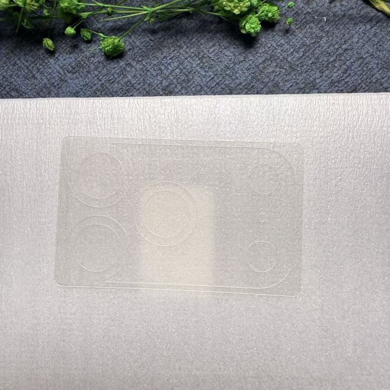 适用苹果17Promax钢化玻璃镂空底座iPhone17弧边高清镜头保护贴|undefined