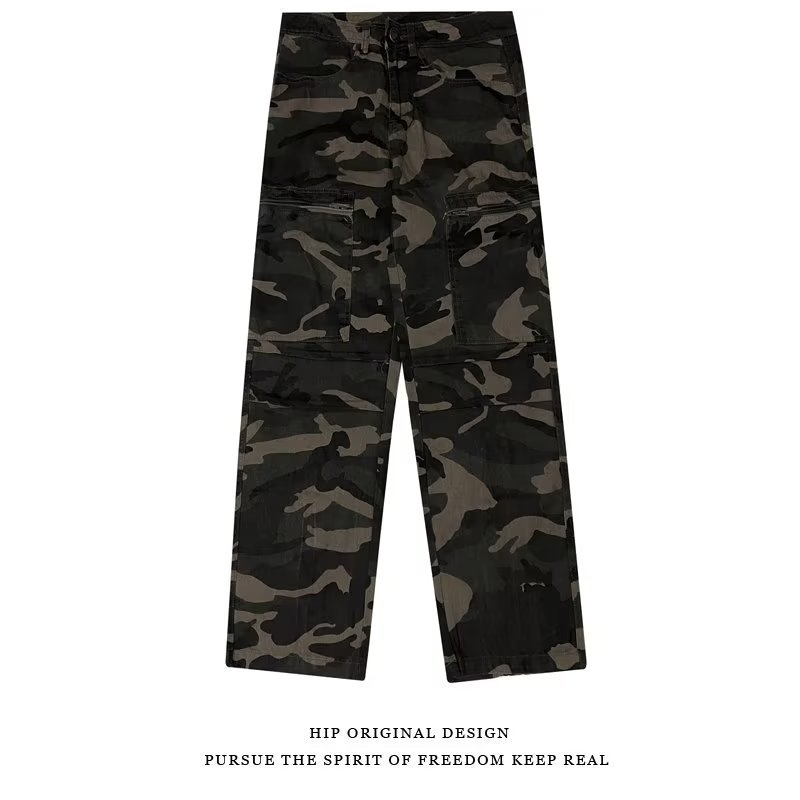 Camouflage trousers for men and women