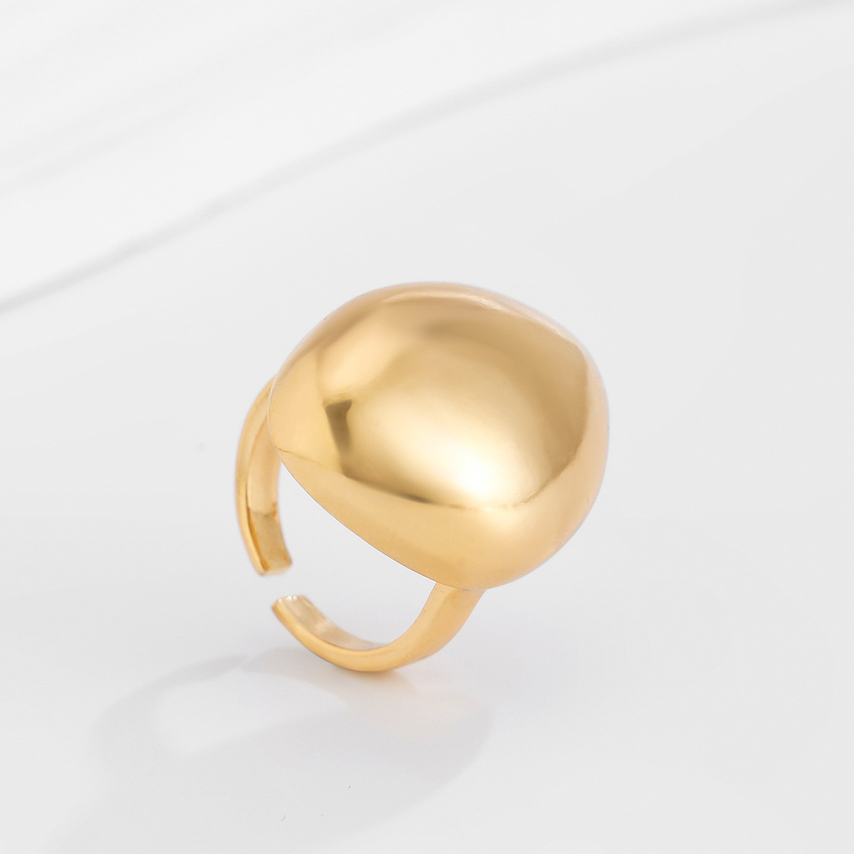 9g Weight Open Rings Classification 1 Piece Quantity Holiday, Banquet, Travel Occasion Alloy Material Geometric Pattern Women's Gender Plating Design Casual, Elegant, Lady Style Casual Elegant Lady Geometric Alloy Plating Women's Open Rings 11