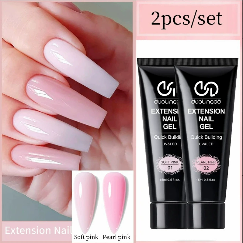 Dolingdai трансграничная горячая распродажа кристалл безболезненный и быстрый удлиненный набор маникюра для ногтей