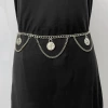 White K waist chain