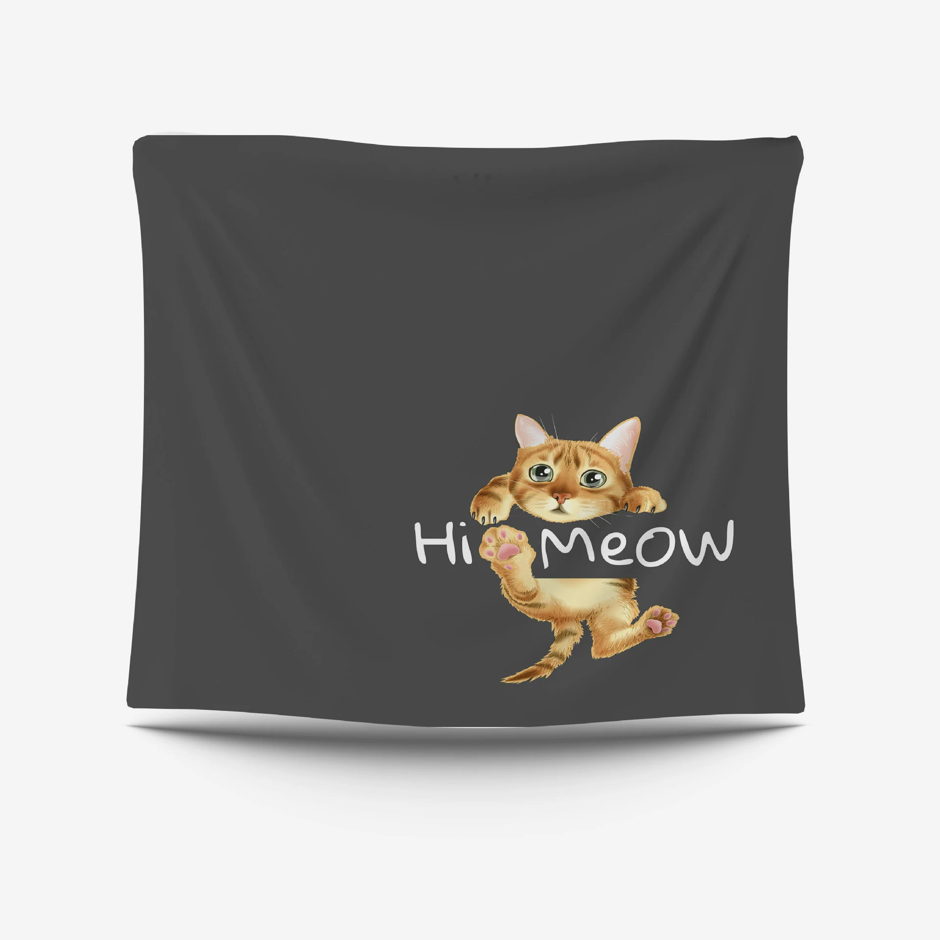 Мультяшный цифровой пляж гобелен, кот, Алиэкспресс, ebay