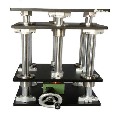 高精度手动螺杆式升降台 稳固双导轨设计 光学平台附件