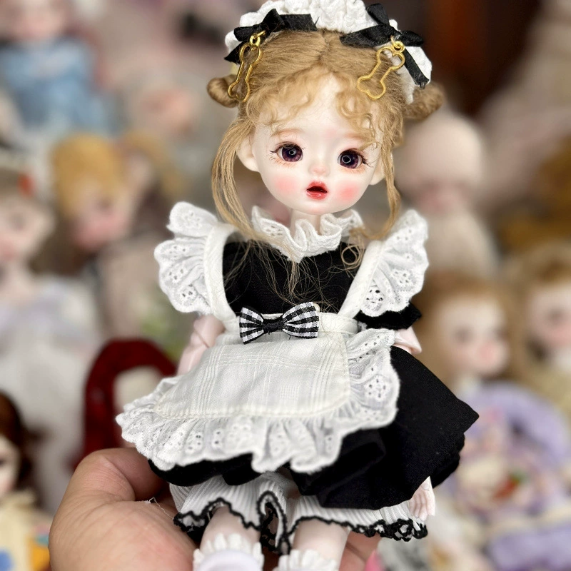 6 точек Домашний BJD30 см сустав mjd кукла Макияж кукла 3D реальный глаз девочка игрушка наряд кукла