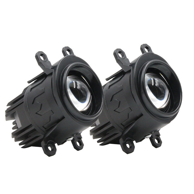 Resistente al agua nuevo 2.0 mini lente LED luz de niebla 7D láser directo luz de niebla frontal súper brillante 50W de alta potencia universal