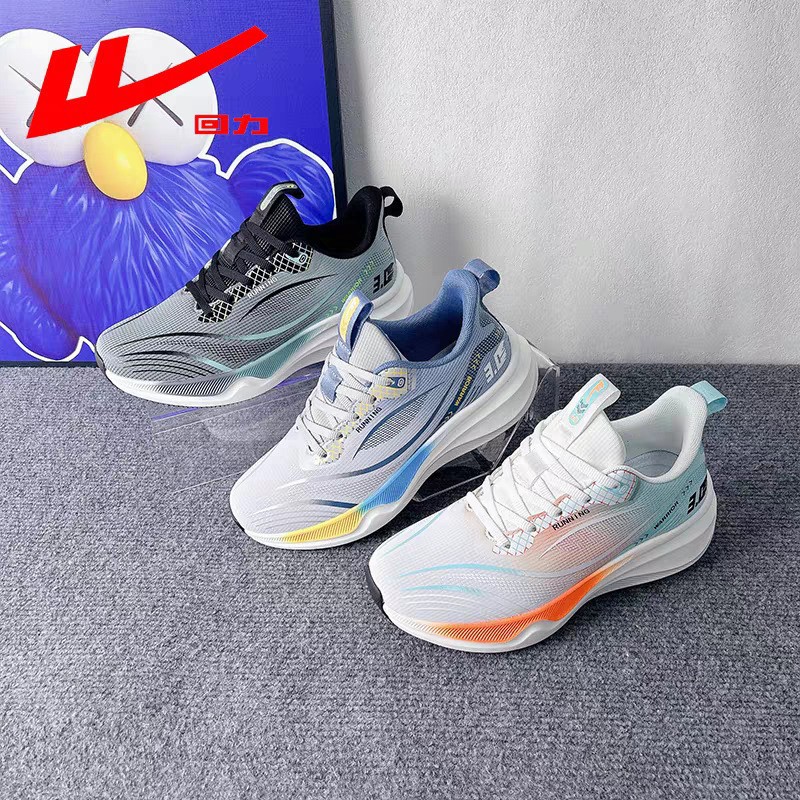 回力2026秋冬男款皮革面休闲运动鞋跑鞋学生鞋百搭潮鞋透气轻底