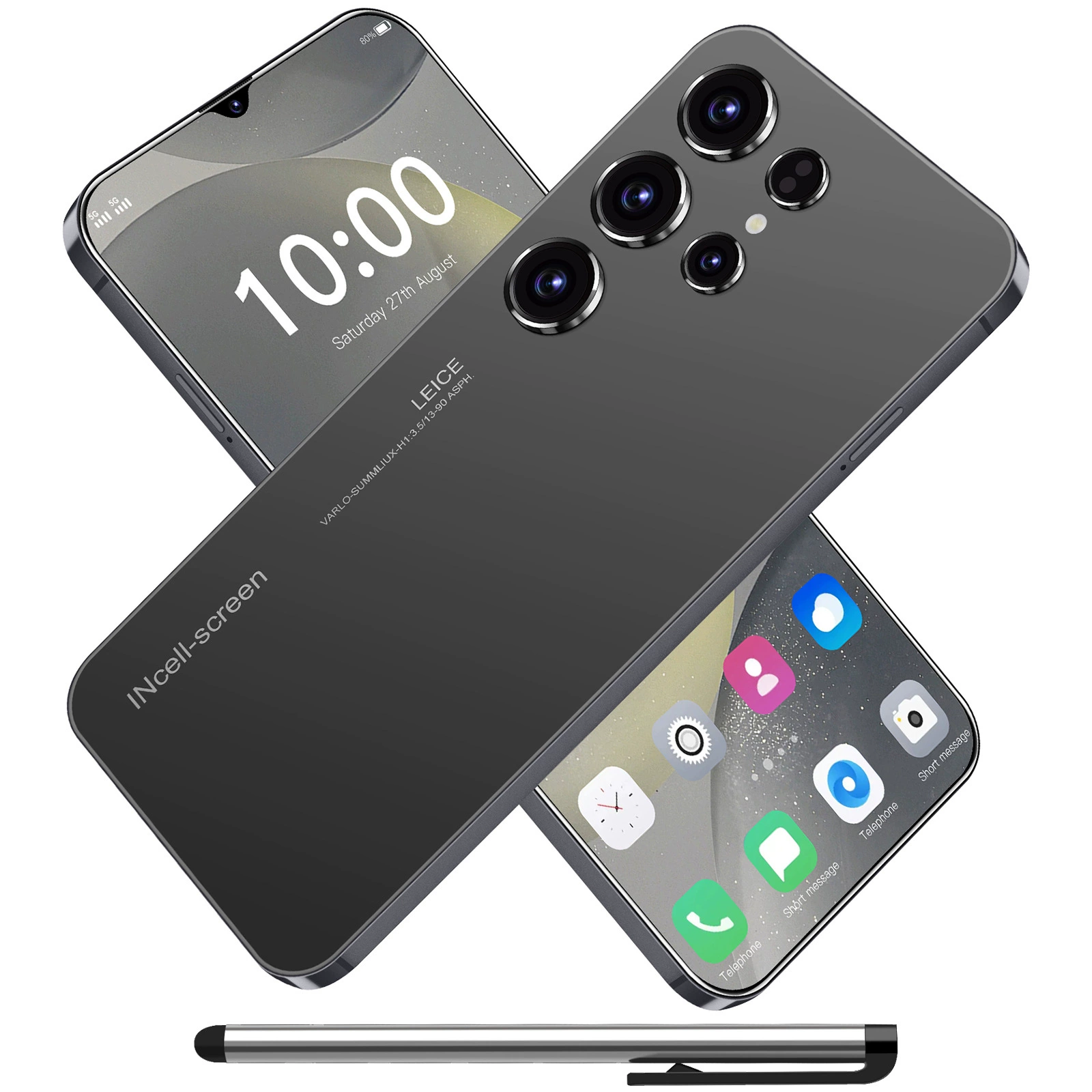Мобильный телефон, смарт-часы, S24, 16G, широкий экран, оптовая продажа