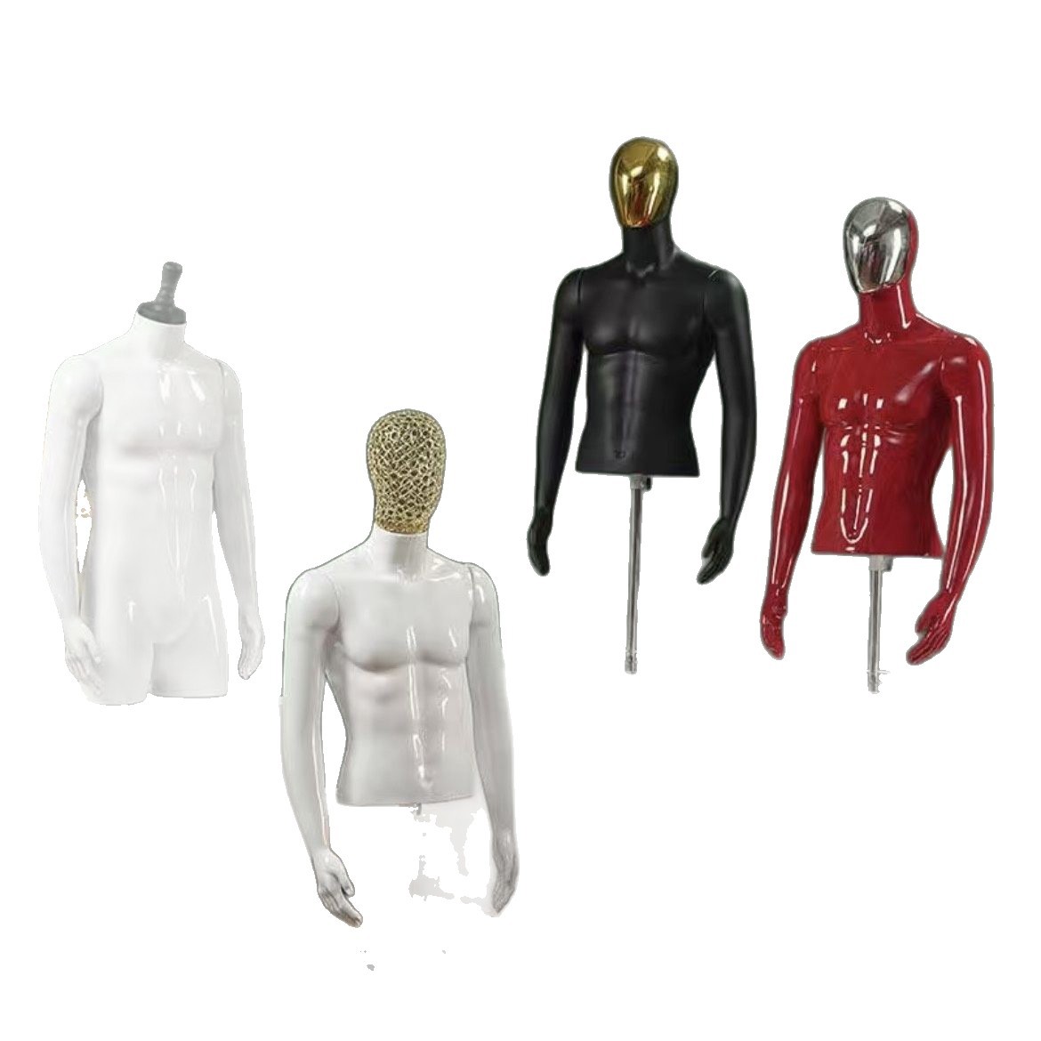 Modelo humano de busto modelo de ropa de cuerpo humano maniquí de busto simulación de ropa de cuerpo humano modelo de televisión masculino props image 6