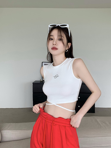 Sleeveless Lace-Up Camisole for Women, 2025 Summer Style—Fierce & Chic Design That Slims and Flatters Your Figure