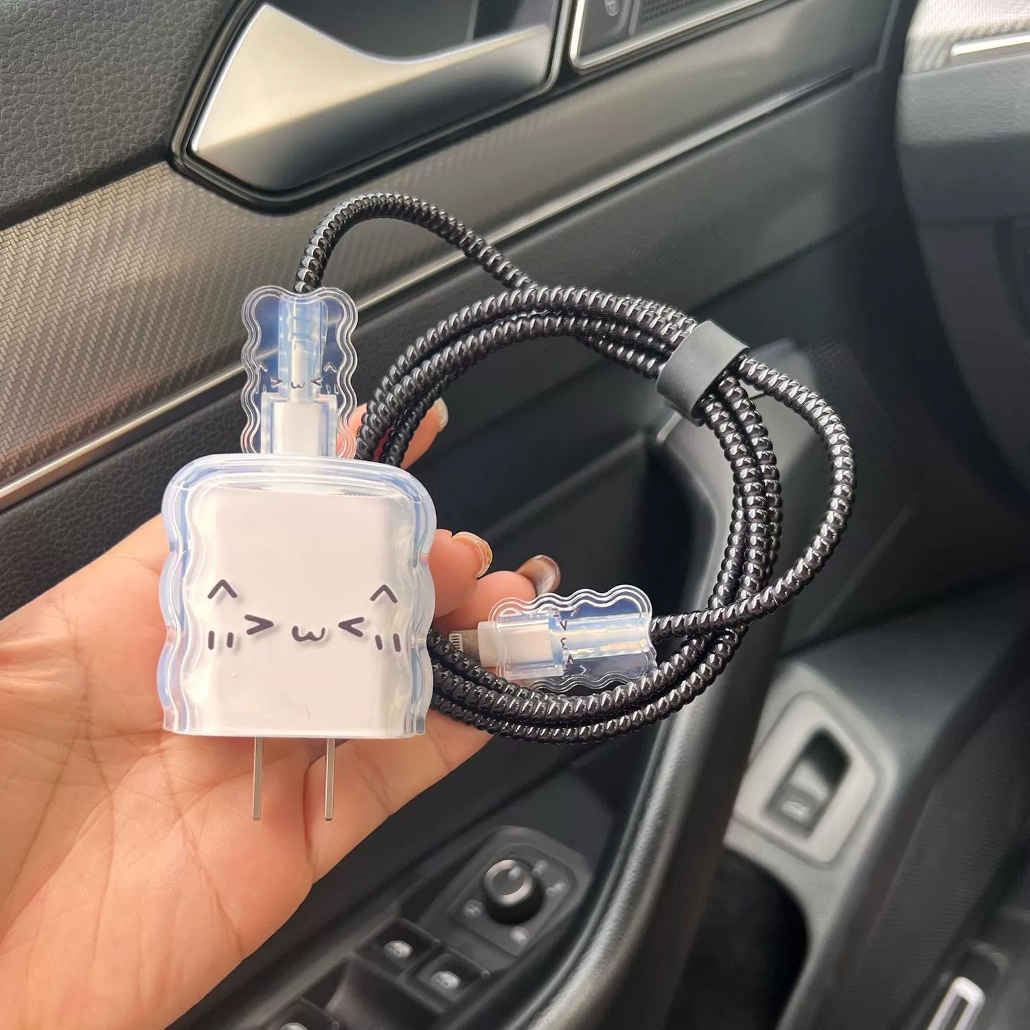 Применимо для грустного кота Apple 16 зарядная головка чехол для защиты данных кабель 20w зарядное устройство для защиты волн