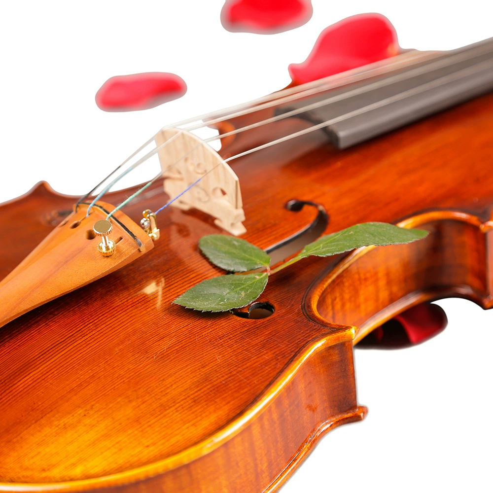 Рукодельная violin с натуральным рисунком, воздушная сушка 10 лет белая сосна клен, сертифицированная мировой уровень скрипка среднего класса