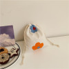 printing Cotton and hemp Drawstring Bundle pocket Home travel Cosmetic packing Storage bag Dust bag Gift Bags wholesale